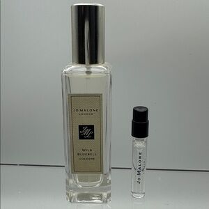 NEW JO MALONE LONDON Wild Bluebell 1.0oz / 30ml + Sample English Pear & Freesia